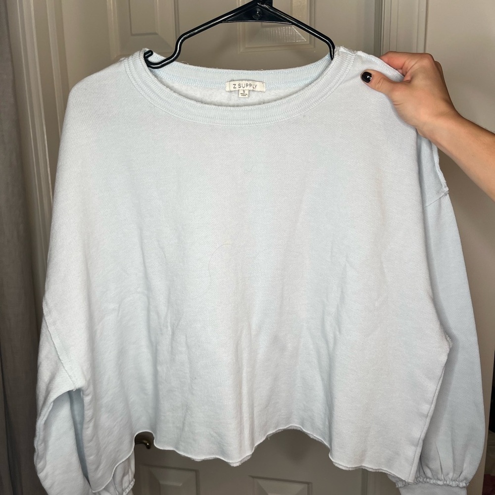 Z Supply Sky Blue Pullover